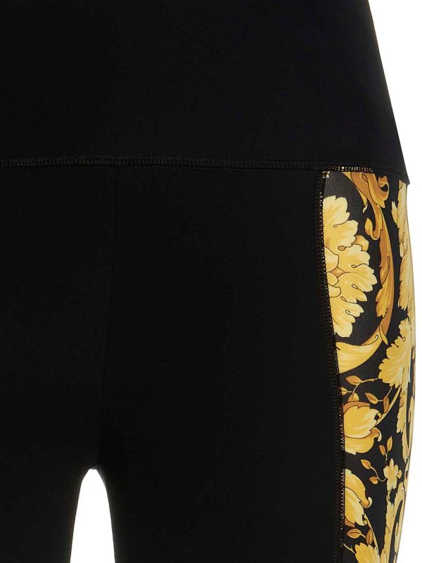 Barocco leggings shop online: VERSACE
