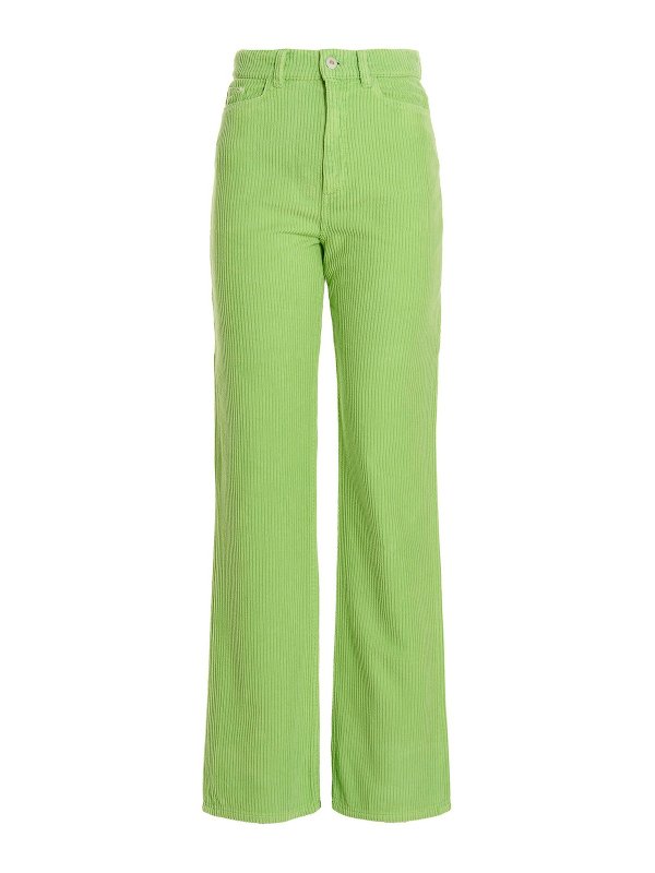 WANDLER: Pantalons casual - Pantalons Décontractés - Vert