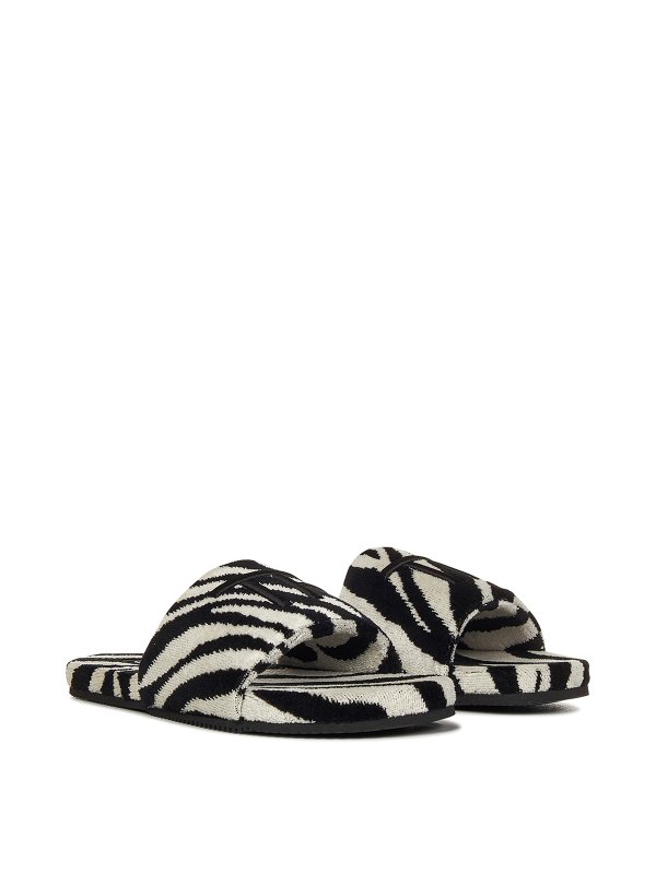 TOM FORD: flip flops online - Animalier pattern sliders