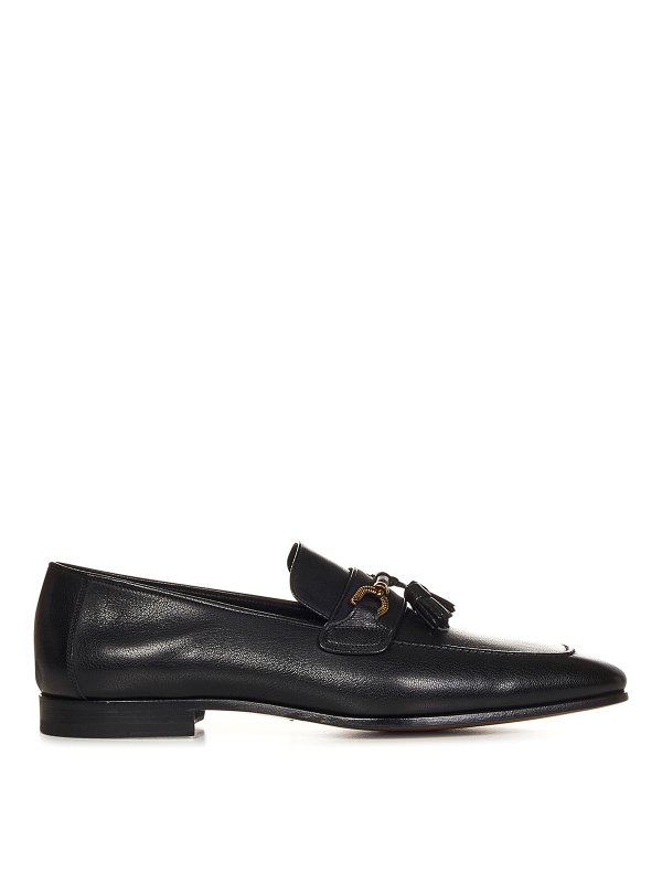 TOM FORD: Loafers & Slippers - Moire effect mocassin