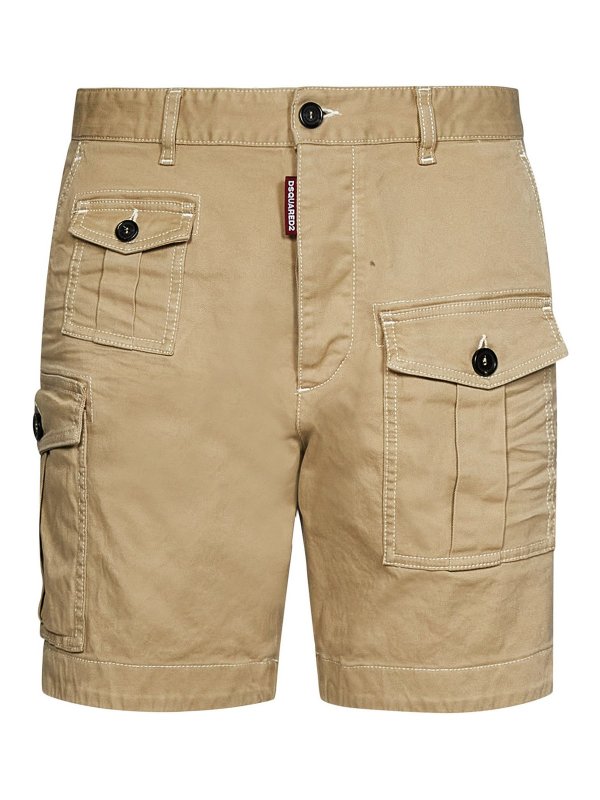 DSQUARED2: Shorts - Shorts - Beis