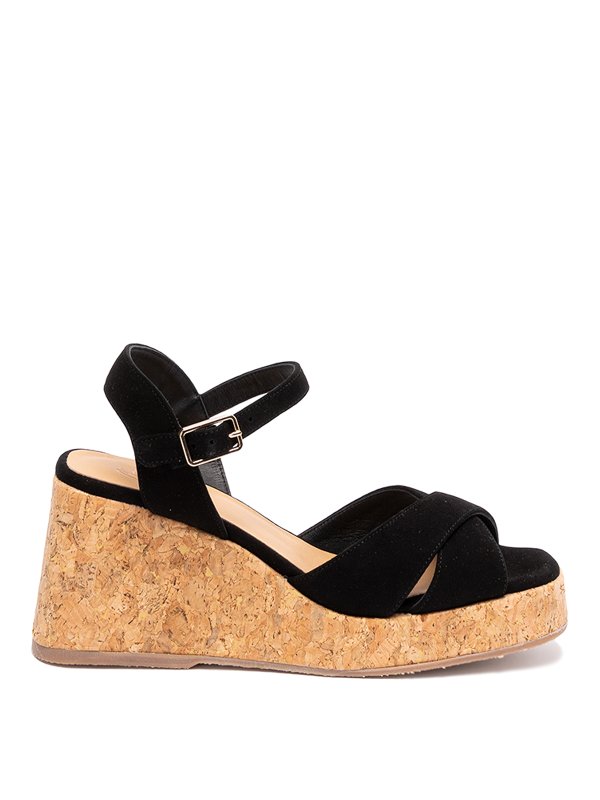 CASTANER: sandals - Thea cork wedge sandals