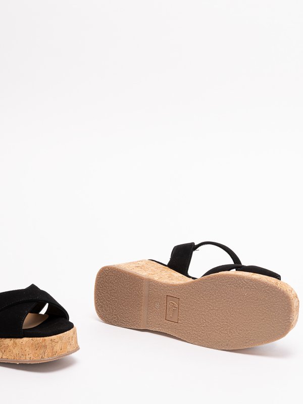 Thea cork wedge sandals shop online: CASTANER