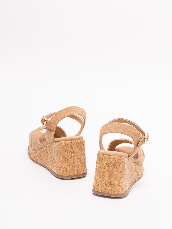 iKRIX CASTANER: espadrilles - Thea cork  wedge espadrilles