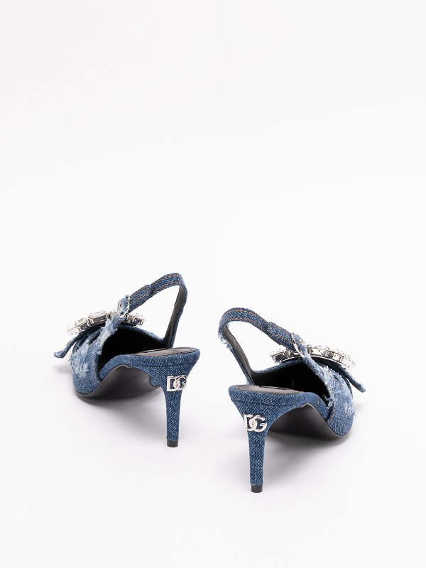 iKRIX DOLCE & GABBANA: sandali - Sandali in denim patchwork