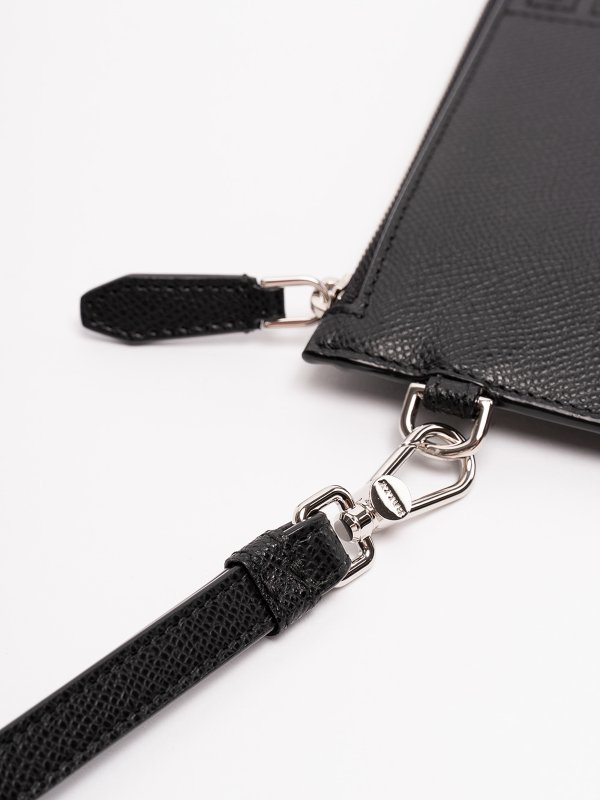 Leather pouch shop online: BALLY