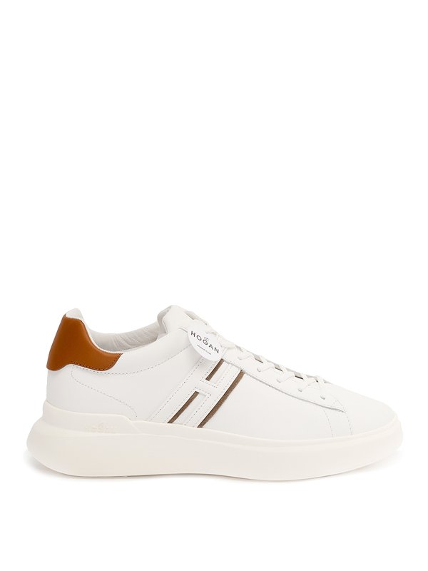 HOGAN: Chaussures de sport - Baskets - Blanc