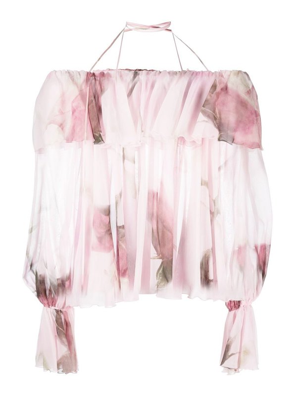 BLUMARINE: ブラウス - ブラウス - ピンク