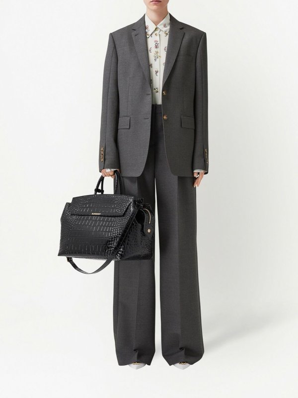 BURBERRY: Blazer online - Blazer - Gris