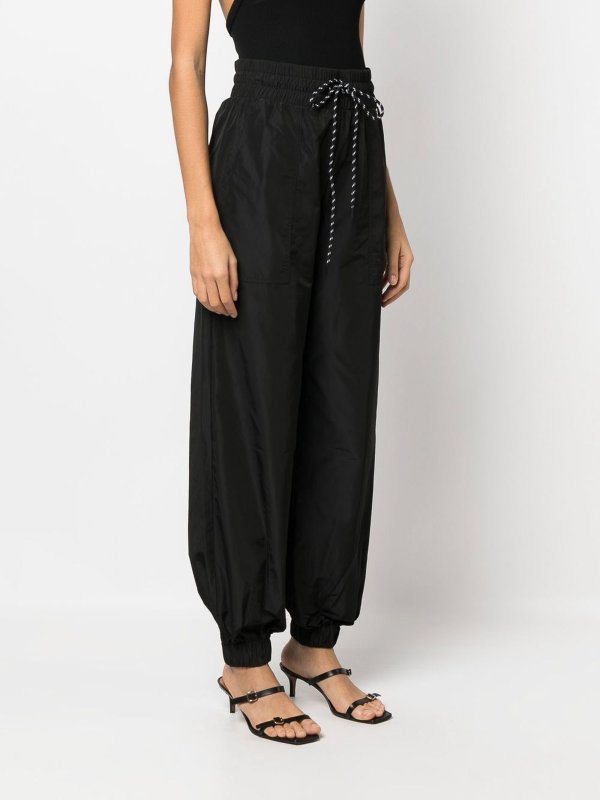 iKRIX PATRIZIA PEPE: pantaloni casual - Pantaloni a vita alta con polsino