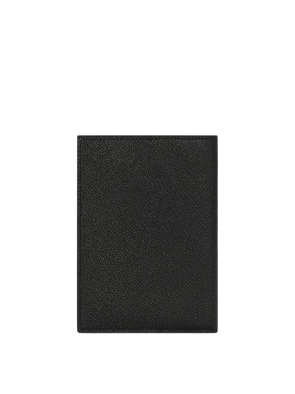 DOLCE & GABBANA: wallets & purses online - Leather document holder with logo