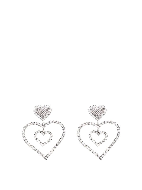 ALESSANDRA RICH: イヤリング - イヤリング - 銀