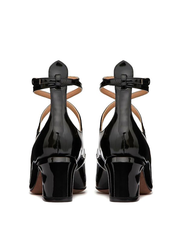 iKRIX VALENTINO GARAVANI: sandals - Cross-strap leather sandals