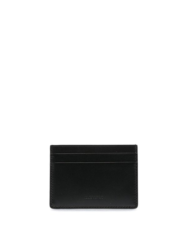 JIL SANDER: Carteras y monederos - Carteras Y Monederos - Negro