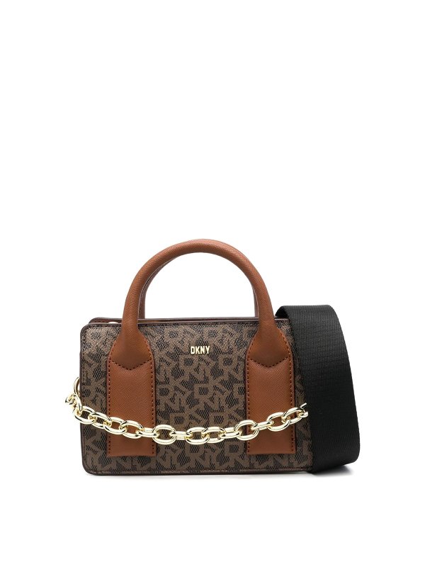 DKNY: Bowling - Bowling Tasche - Braun