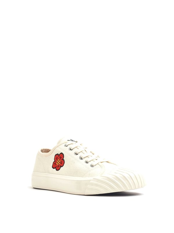 KENZO: trainers online - Boke flower canvas sneakers