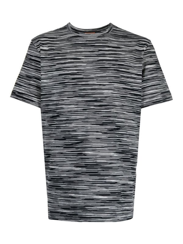 MISSONI: t-shirt - T-shirt girocollo in cotone