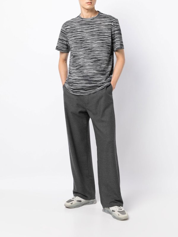 MISSONI: t-shirt online - T-shirt girocollo in cotone
