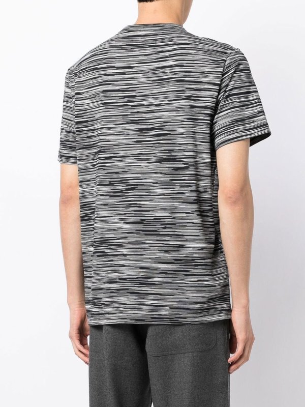 T-shirt girocollo in cotone shop online: MISSONI