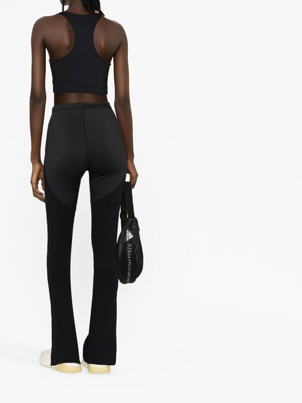 ADIDAS BY STELLA MCCARTNEY: leggings online - High-waisted leggings with stripe details