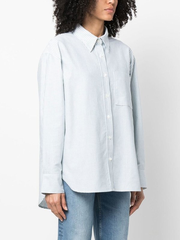 iKRIX CLOSED: camicie - Camicia in cotone a righe e colletto classico