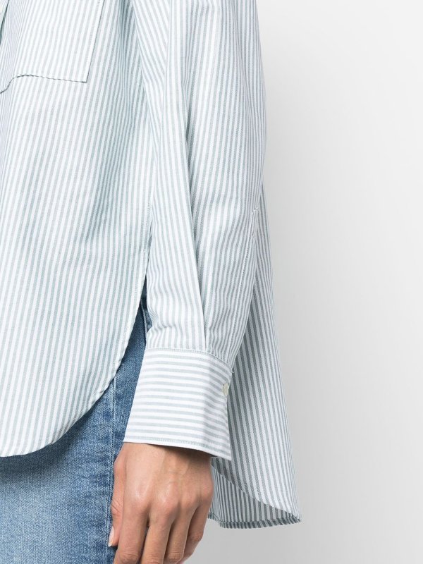 CLOSED buy online Camicia in cotone a righe e colletto classico