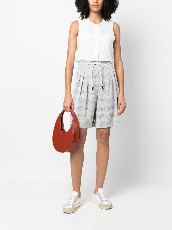 EMPORIO ARMANI: blouses online - Semi-sheer silk blouse