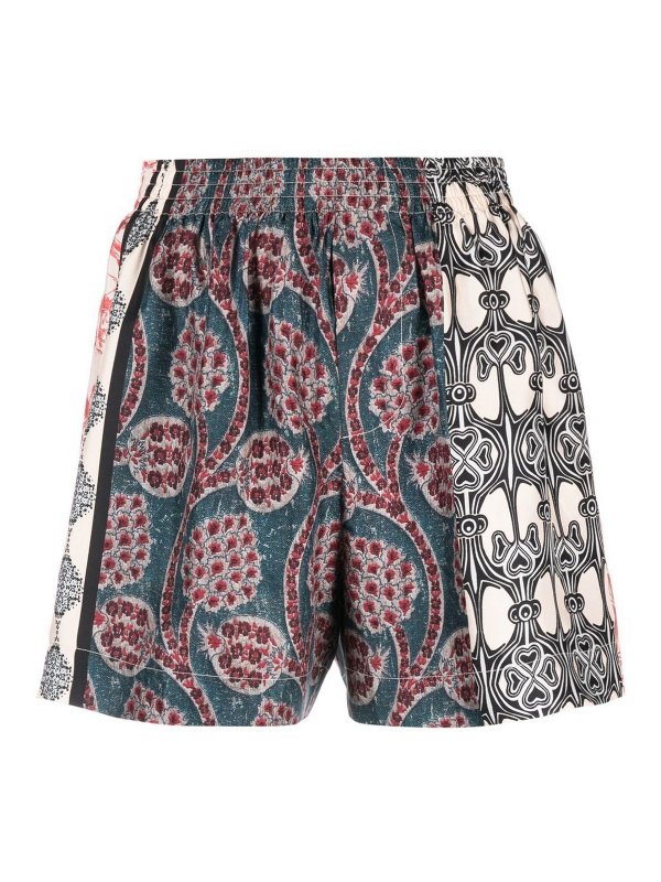 Erika Cavallini: トラウザーショーツ - ショートパンツ - 赤