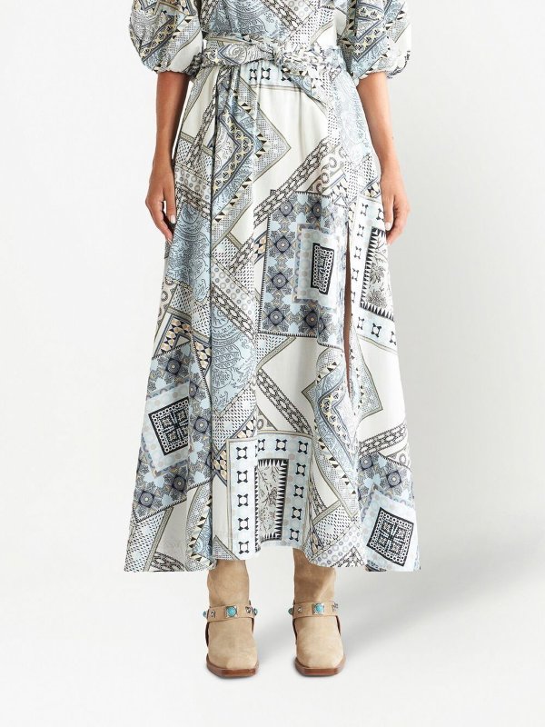 The Best Shops ETRO: Lange Röcke - Langer Rock - Hellblau