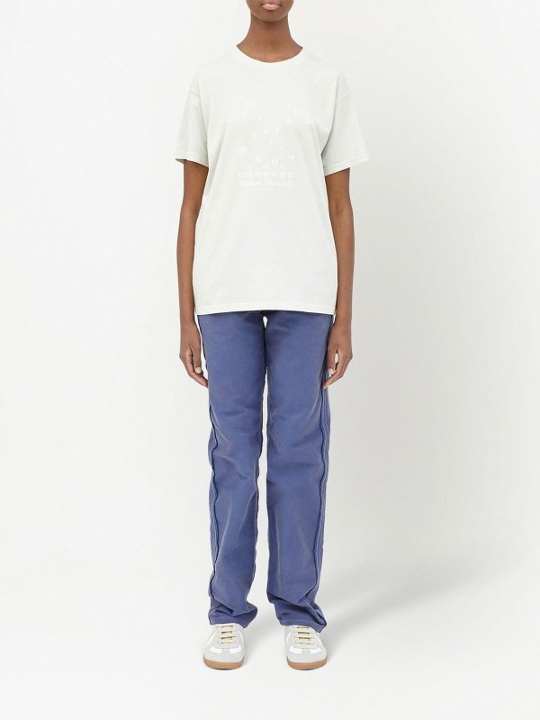 iKRIX Maison Margiela: T-shirts - T-Shirt - Blanc
