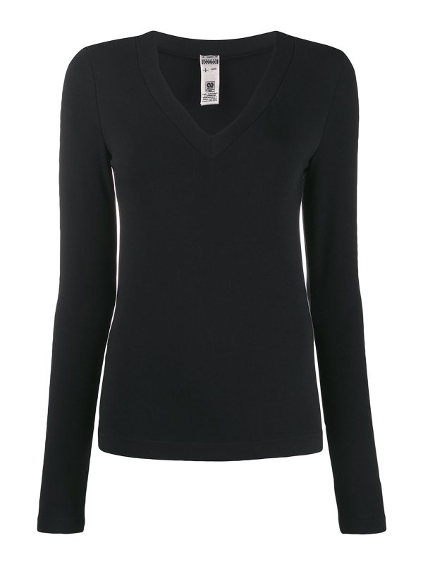 WOLFORD: T-shirts - T-Shirt - Schwarz