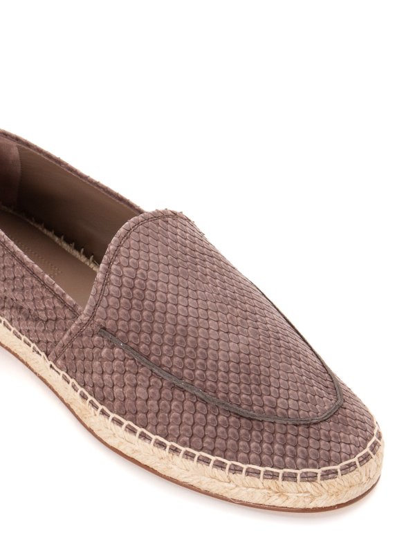 iKRIX BRIONI: espadrilles - Leather espadrilles