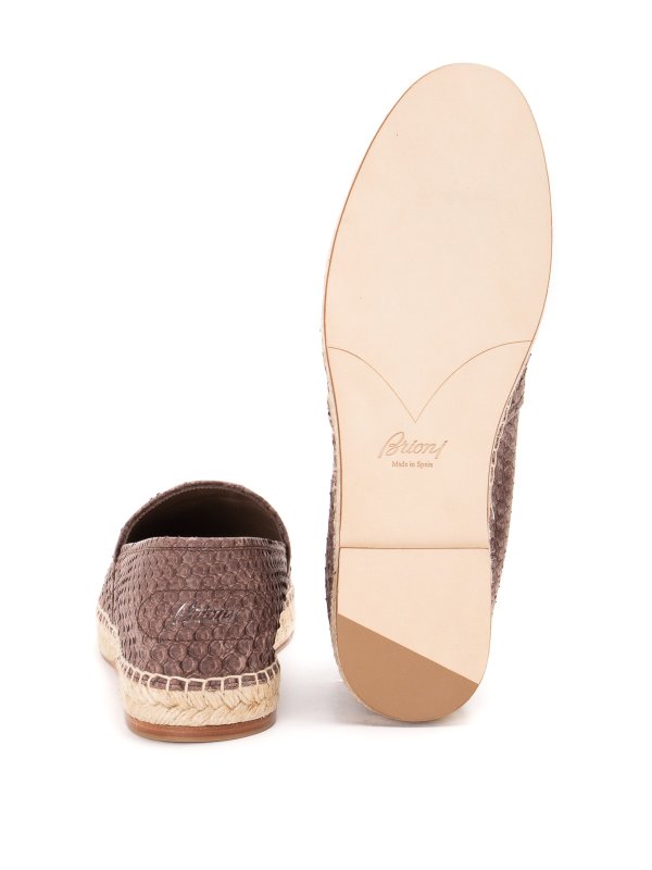 BRIONI buy online Leather espadrilles