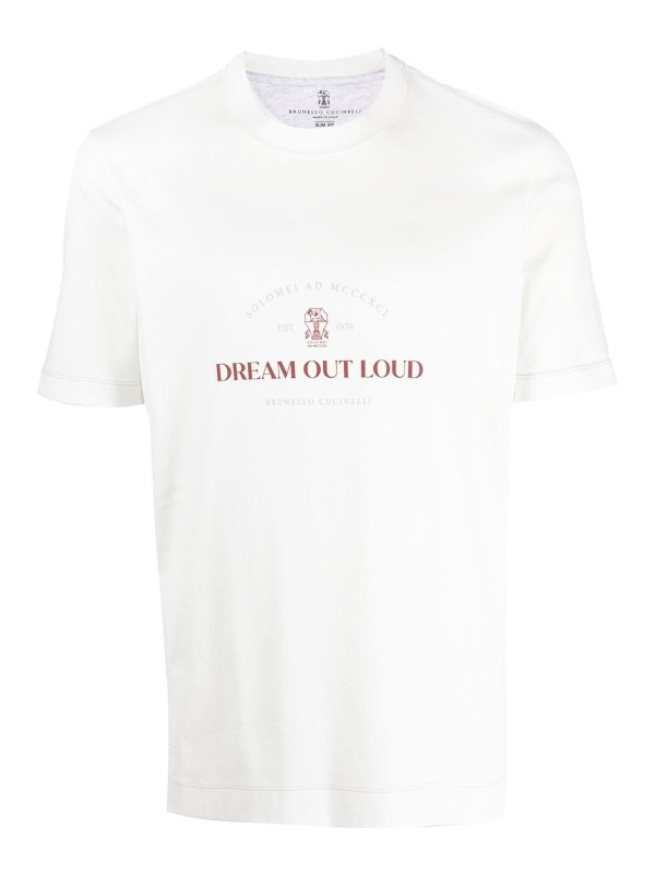 BRUNELLO CUCINELLI: t-shirts - Cotton Tee