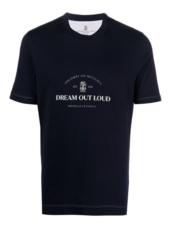 BRUNELLO CUCINELLI: t-shirts - Cotton Tee