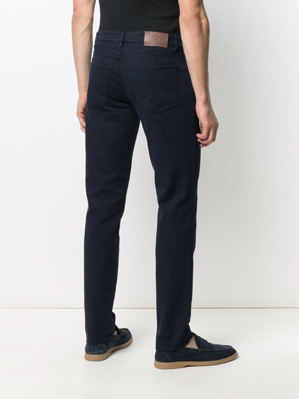 ストレートジーンズ - ダークウォッシュ shop online: BRUNELLO CUCINELLI