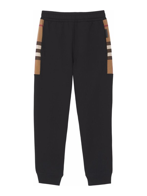 Pantalons de survetement Burberry Pantalons De Sport Noir 8045013