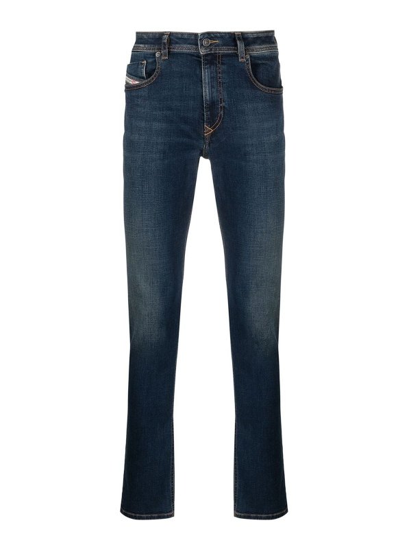 DIESEL: Skinny Jeans - Skinny Jeans - Dunkles Jeansblau