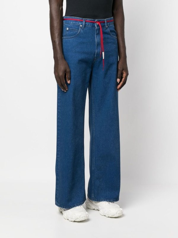 iKRIX Marni: flared jeans - Cotton flared jeans