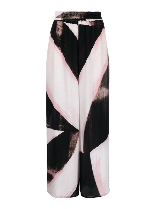 ALEXANDER MCQUEEN: カジュアルトラウザー - カジュアルパンツ - 黒