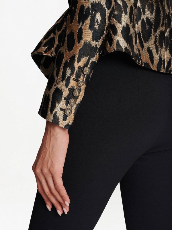 iKRIX Balmain: Blazer leopardato