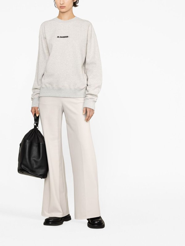 JIL SANDER: Sweatshirts & Sweaters online - Cotton sweatshirt