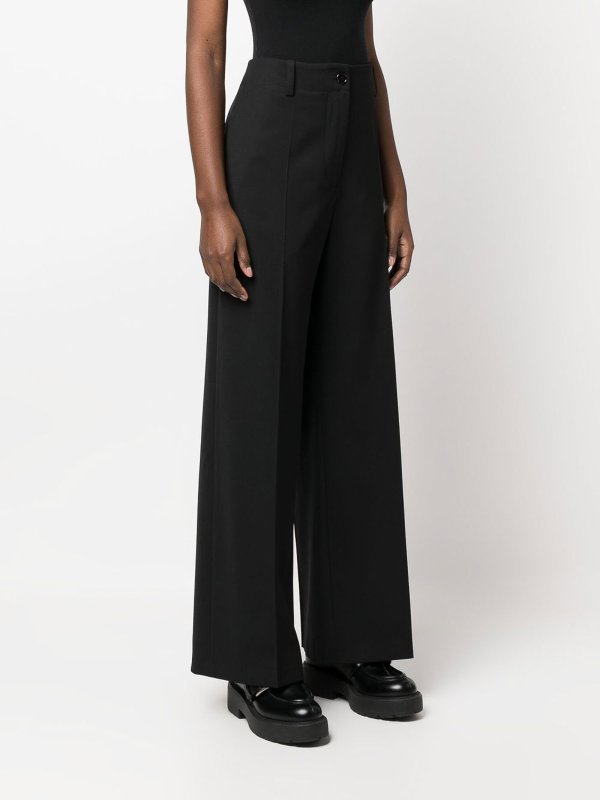 The Best Shops PATOU: Tailored & Formal trousers - High-waisted wide-leg trousers