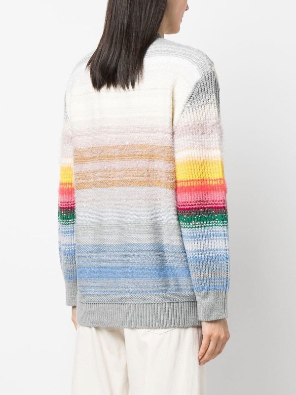 Rundhalspullover - Bunt shop online: STELLA McCARTNEY