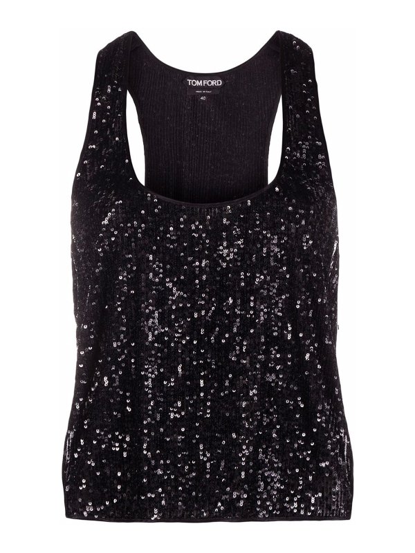 TOM FORD: トップス＆タンクトップ - トップ/タンクトップ - 黒