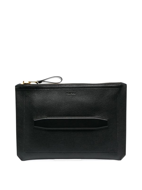 TOM FORD: クラッチバッグ - クラッチバッグ - 黒