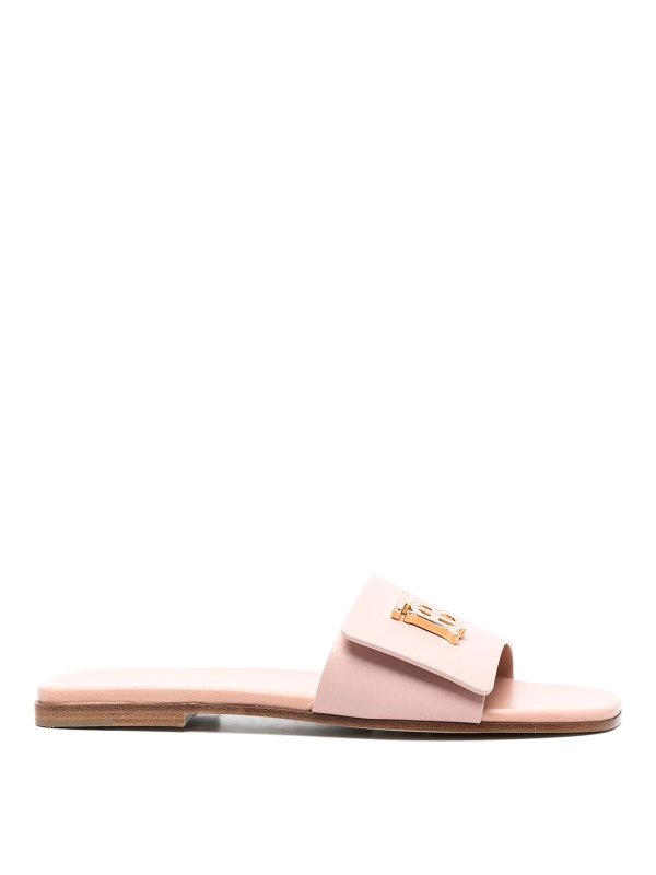 BURBERRY: Sandales - Sandales - Or