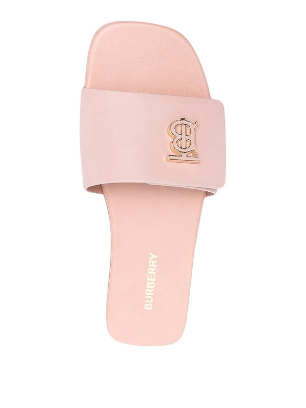 Sandales - Or shop online: BURBERRY