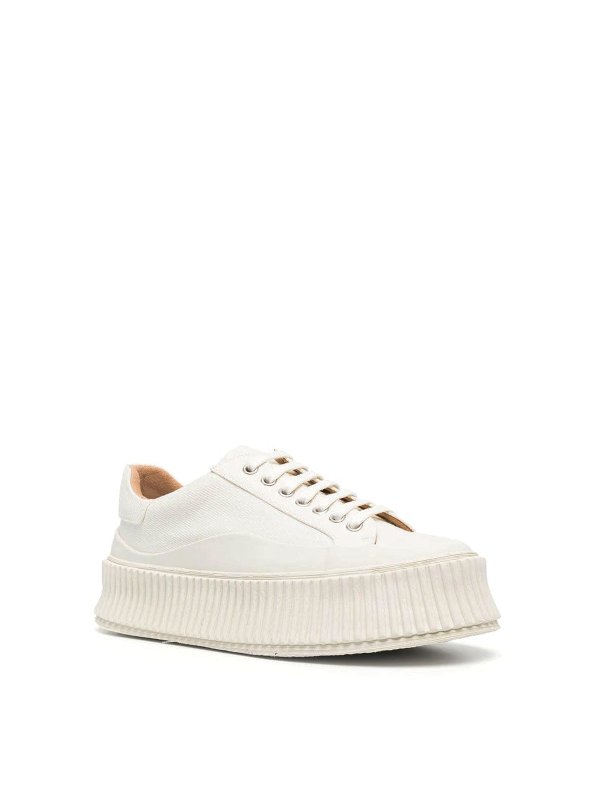 JIL SANDER: trainers online - Canvas low-top sneakers