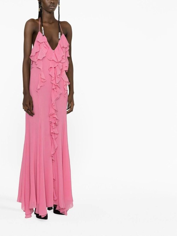 BLUMARINE: evening dresses online - Ruffled dress